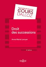 Droit des successions. 4e éd.