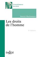 droits de l'Homme (Les). 6e éd.