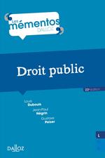 Droit public. 23e éd.