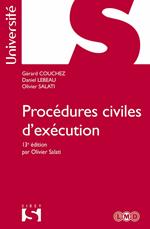 Procédures civiles d'exécution. 13e éd.