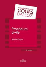 Procédure civile (N). 4e éd.