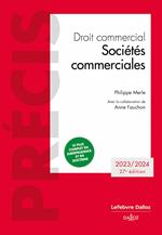 Droit commercial - Sociétés commerciales 2023/2024 27ed