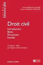 Droit civil 2024 23ed - Introduction, biens, personnes, famille