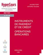 Instruments de paiement et de crédit - Opérations bancaires