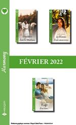 Pack mensuel Harmony - 3 romans (février 2022)