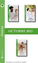 Pack mensuel Harmony - 3 romans (Octobre 2023)