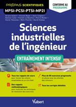 Sciences industrielles de l'ingénieur MPSI-PCSI-PTSI-MP2I - Entraînement intensif - Conforme au programme