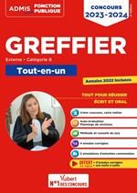 Concours Greffier - Catégorie B - Tout-en-un - Annales 2022 offertes