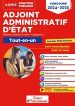 Concours Adjoint administratif d'État - Catégorie C - Tout-en-un