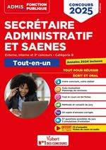 Concours Secrétaire administratif et SAENES - Catégorie B - Tout-en-un