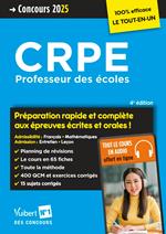 CRPE 2025 - Préparation rapide et complète aux épreuves écrites et orales (M2)