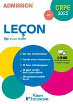 CRPE 2025 - Leçon - Epreuve orale (M2)