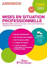 CRPE 2025 - Mises en situation professionnelles (M2) - Epreuve orale d'entretien