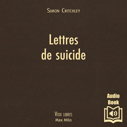 Lettres de suicide