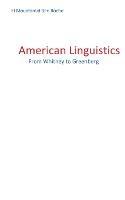 American linguistics: From Whitney to Greenberg