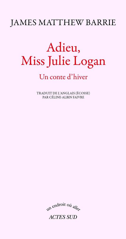 Adieu, Miss Julie Logan