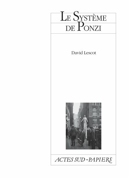 Le Système de Ponzi