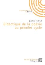 Didactique de la poésie au premier cycle