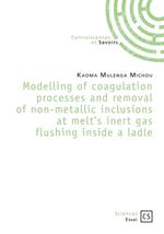 Modelling of coagulation processes and removal of non-metallic inclusions at melt's inert gas flushing inside a ladle