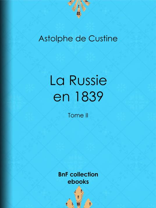 La Russie en 1839