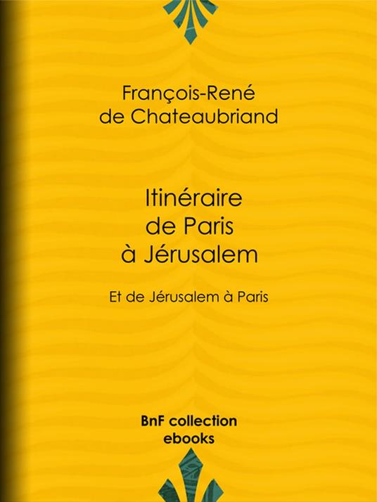 Itinéraire de Paris à Jérusalem