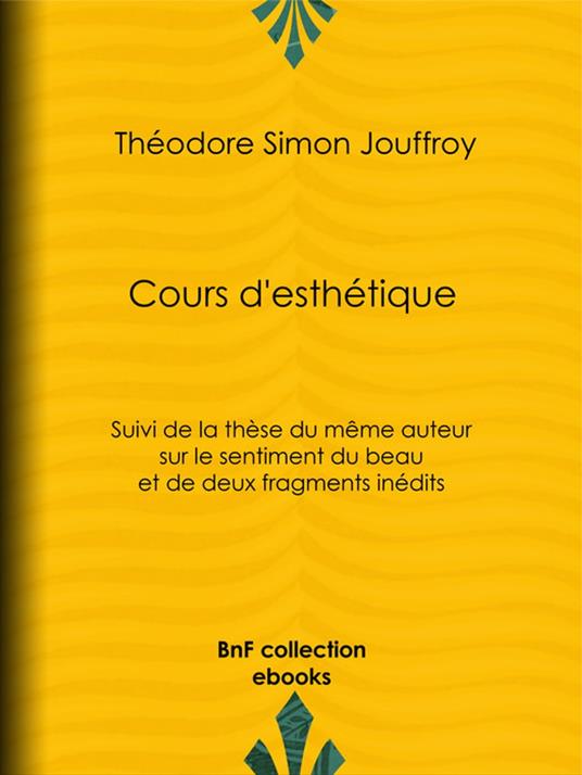 Cours d'esthétique