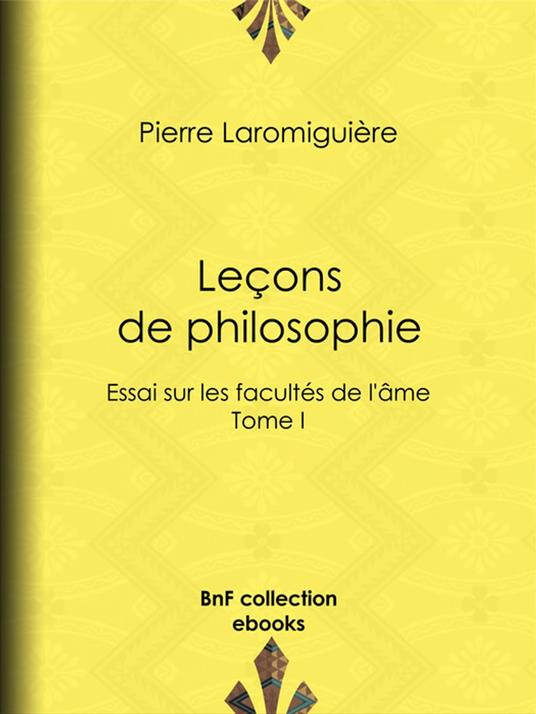 Leçons de philosophie