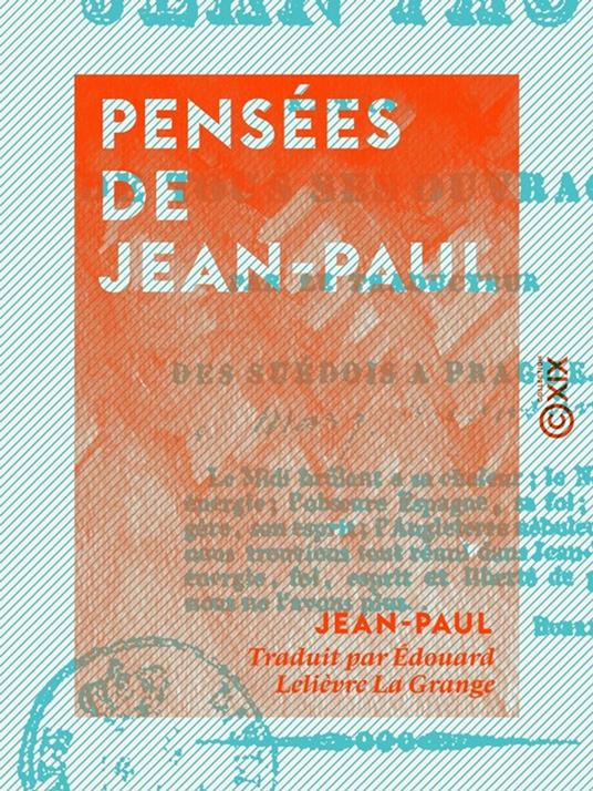 Pensées de Jean-Paul