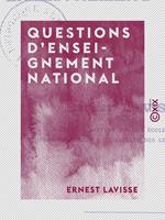 Questions d'enseignement national