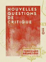 Nouvelles questions de critique