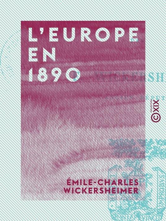 L'Europe en 1890