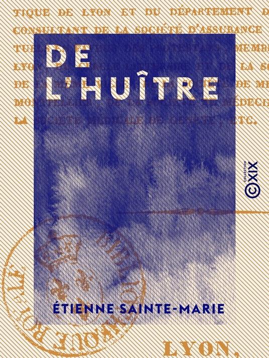 De l'huître