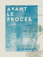 Avant le procès