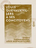 Louis Quevauxvillers à ses concitoyens