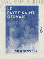 Le Fayet-Saint-Gervais - Indication de ses eaux et de son climat dans le traitement de l'eczéma et du neuro-arthritisme