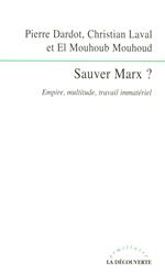 Sauver Marx ?