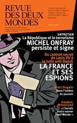 Revue des Deux Mondes avril 2016