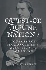 Qu'est-ce qu'une Nation ?