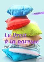 Le Droit à la paresse