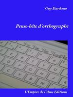 Pense-bête d'orthographe