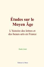 Études sur le Moyen Âge : L'histoire des lettres et des beaux-arts en France