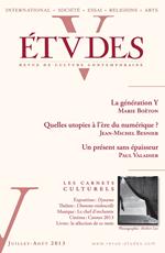 Etudes Juillet-Août 2013