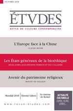 Etudes : états généraux de la bioéthique