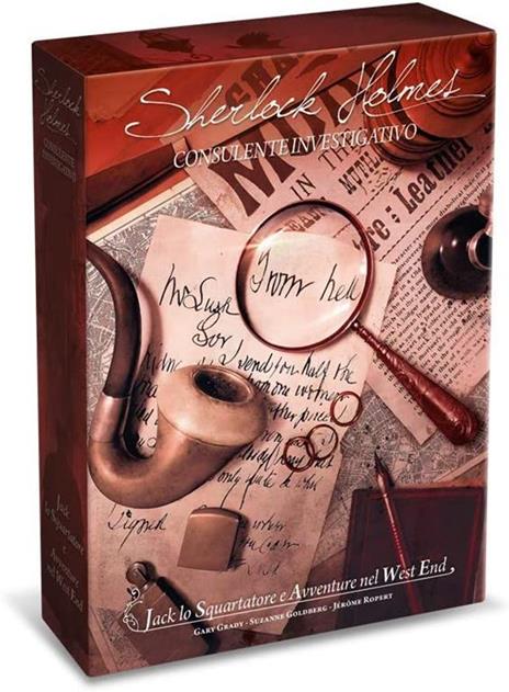 SHCI - Sherlock Holmes Consulente Investigativo Jack lo Squartatore e Avventure nel West End. Base - ITA. Gioco da tavolo - 2