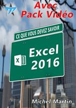 Excel 2016 avec pack vidéo