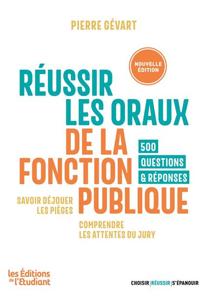 Réussir les oraux des concours de la fonction publique