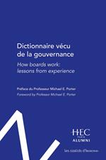 Dictionnaire vécu de la gouvernance