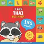 Learn thai - 150 words with pronunciations - Beginner: Picture book for bilingual kids