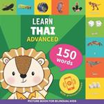 Learn thai - 150 words with pronunciations - Advanced: Picture book for bilingual kids