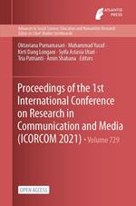 Proceedings of the 1st International Conference on Research in Communication and Media (ICORCOM 2021)